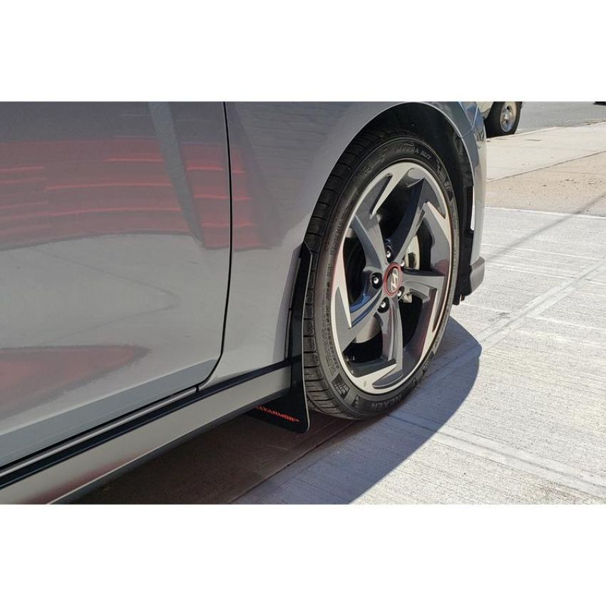 Rally Armor MF58-UR-RD/WH Red Mud Flap/White Logo