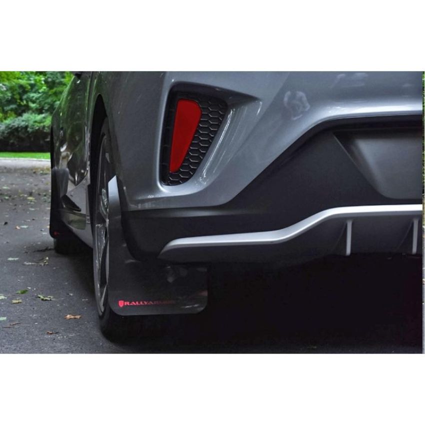 Rally Armor MF58-UR-RD/WH Red Mud Flap/White Logo