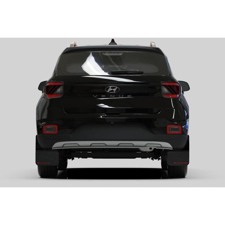 Rally Armor MF65-UR-BLK/RD Black Mud Flap/Red Logo