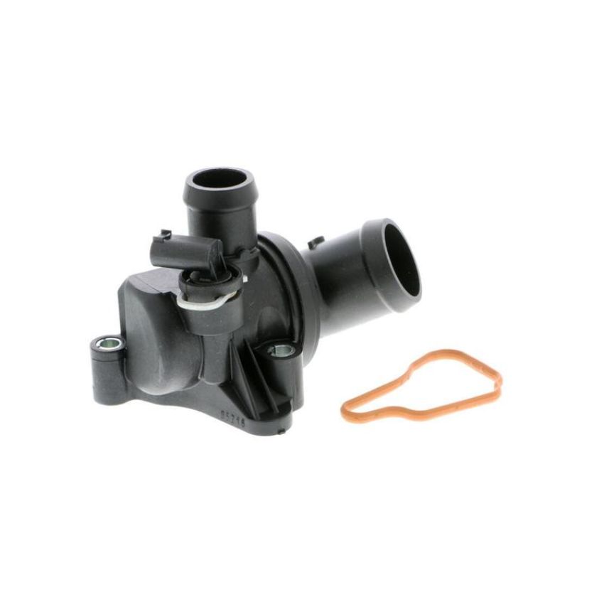 VEMO V30-99-0185 Engine Coolant Thermostat Housing, w/ Gasket