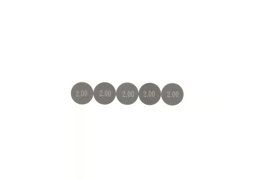 Wiseco VS0200 Valve Shim Refill Kit- 10.0 x 2.00mm (5)