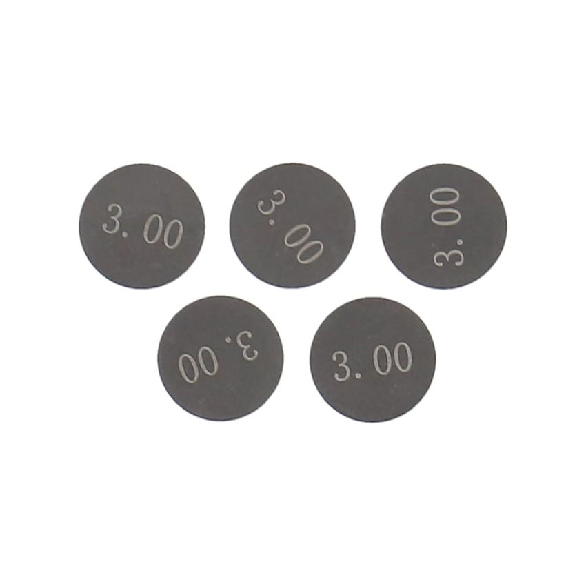 Wiseco VS0300 Valve Shim Refill Kit- 10.0 x 3.00mm (5)