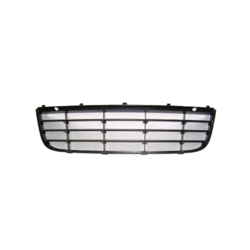 FRONT BUMPER CENTER GRILLE MAT BLK JETTA SDN 05-10