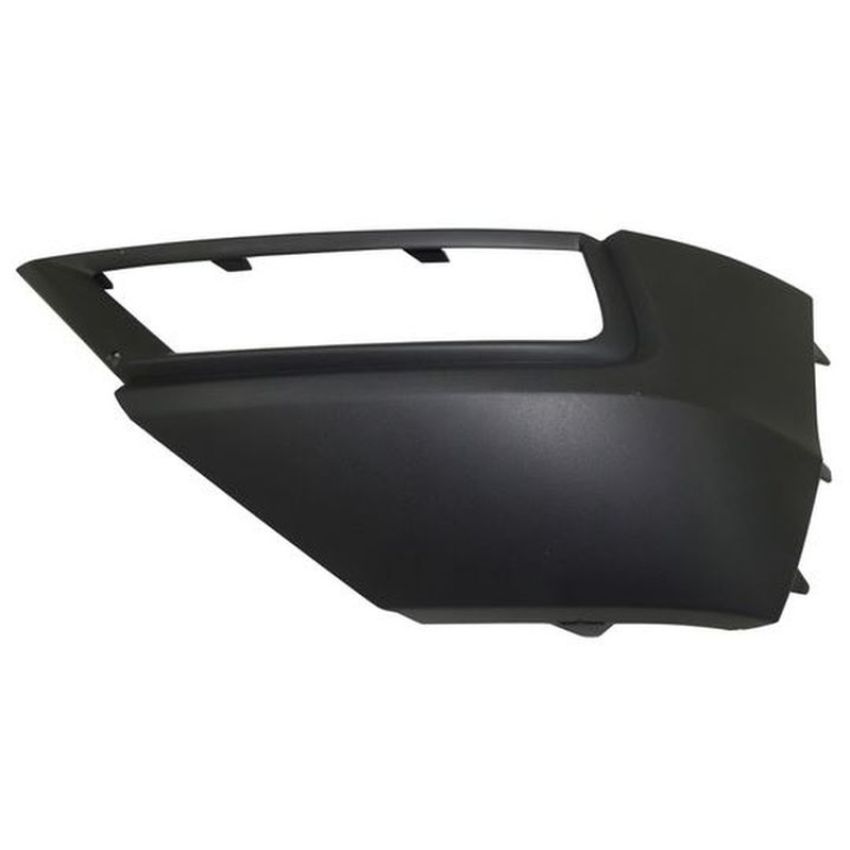 LT FRONT BUMPER INSERT FOG LAMP BEZEL; W/FOG LAMPS; SATIN BLACK VOLKSWAGEN TIGUAN 18-21