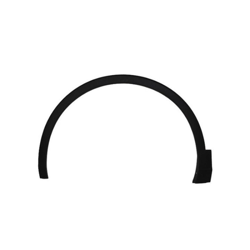 LT FRONT WHEEL OPENING MOLDING EXC R-LINE; TEXTURED BLACK VOLKSWAGEN TIGUAN 18-2