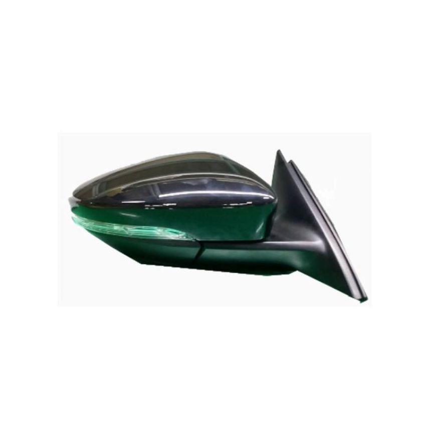 RT MIRROR OUTSIDE REAR VIEW HEATED; W/BLIS; PWR-FOLDING; W/COVER; PTM; VOLKSWAGEN PASSAT 16-18