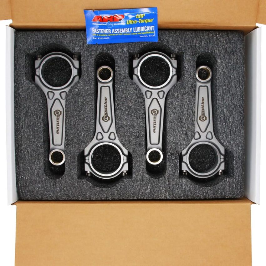 Boostline VW5669827 Connecting Rod Set, VW 2.0T TSI, 144.00 mm Length, ARP2000, Set of 4