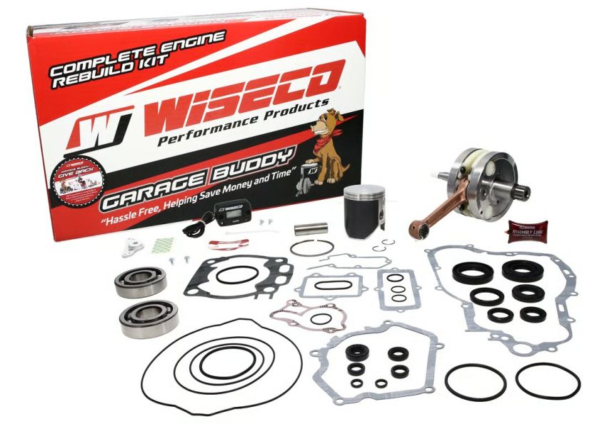 Wiseco PWR130100 Wiseco Garage Buddy Complete Engine Rebuild Kit - Kawasaki KX60 '85-03