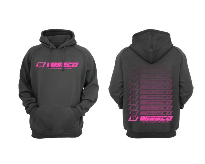Wiseco W9002XSP Pullover Hoodie 4X-Large Pink Ink