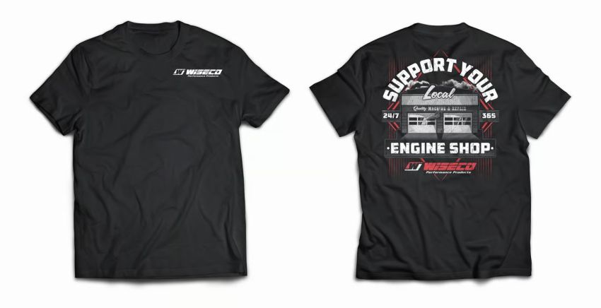 Wiseco W9006M Tee Shirt Medium Local Shop