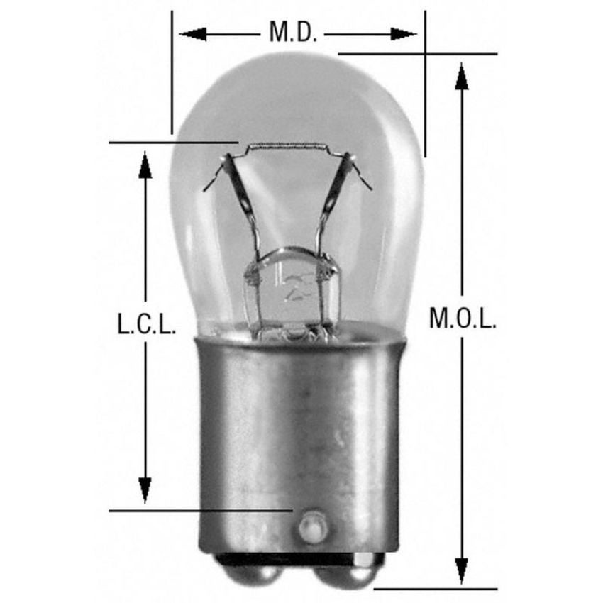 WAGNER LIGHTING 1004 Standard Multi-Purpose Light Bulb Box of 10
