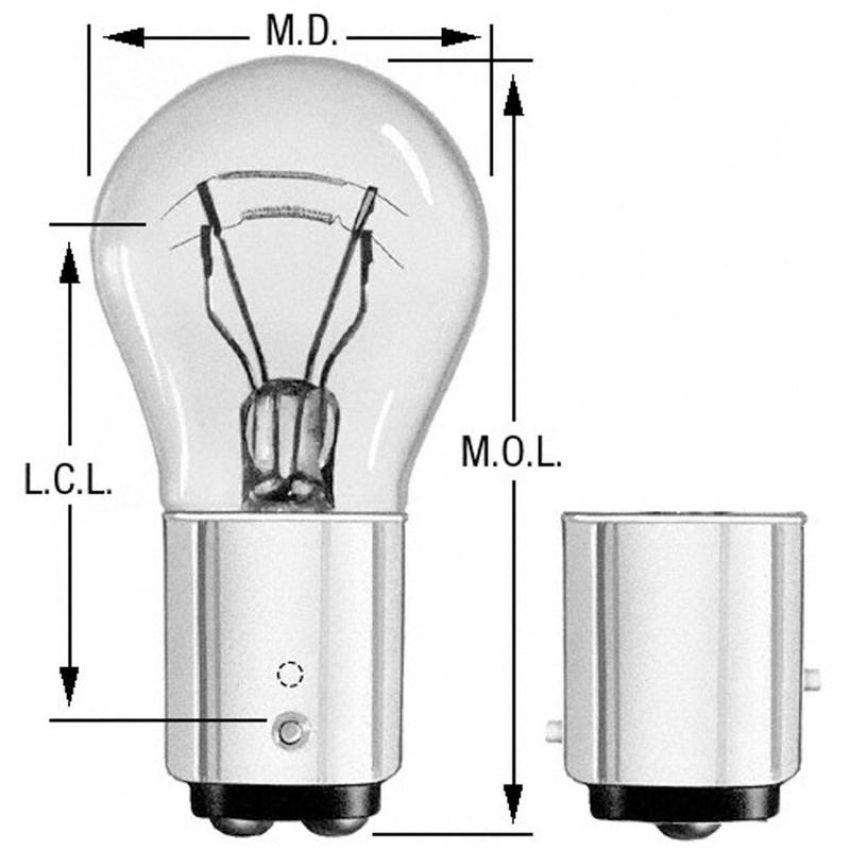 WAGNER LIGHTING 1034 Standard Multi-Purpose Light Bulb Box of 10