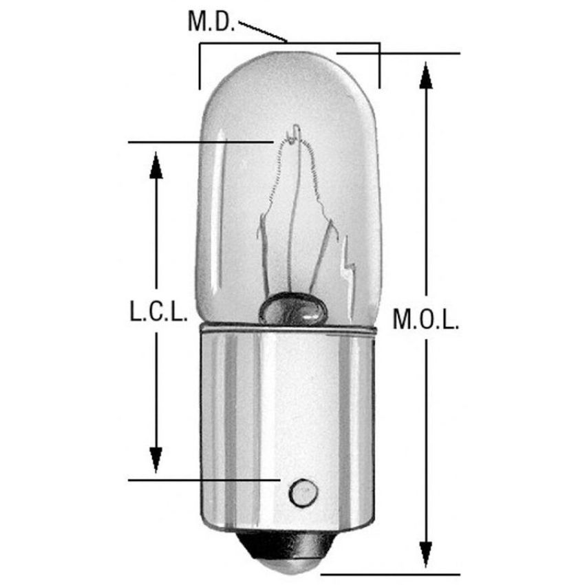 WAGNER LIGHTING 1816 Standard Multi-Purpose Light Bulb Box of 10