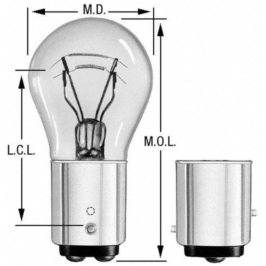 WAGNER LIGHTING 2057NA Standard Multi-Purpose Light Bulb Box of 10