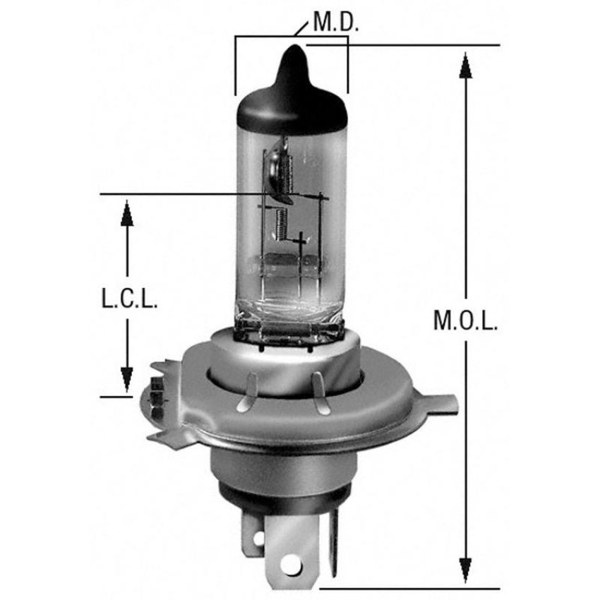 WAGNER LIGHTING 9003 Standard Multi-Purpose Light Bulb Box of 1