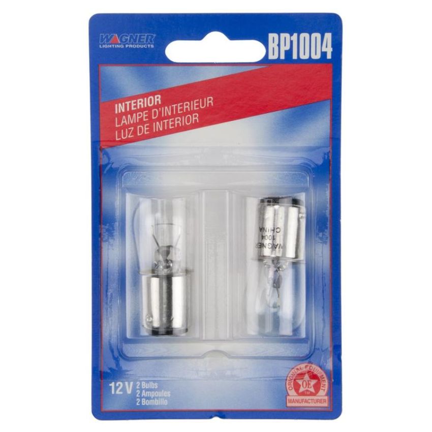 WAGNER LIGHTING BP1004 Standard Multi-Purpose Light Bulb Card of 2