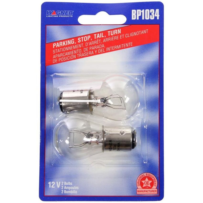 WAGNER LIGHTING BP1034 Standard Multi-Purpose Light Bulb Card of 2