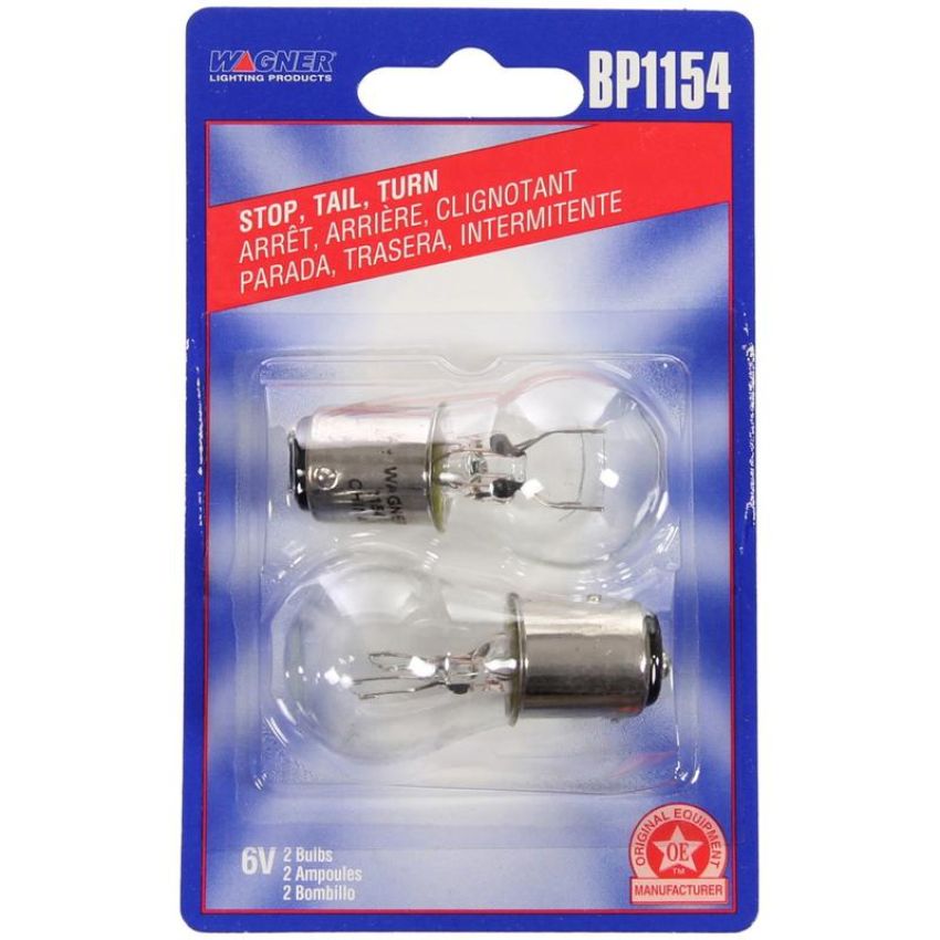 WAGNER LIGHTING BP1154 Standard Multi-Purpose Light Bulb Card of 2