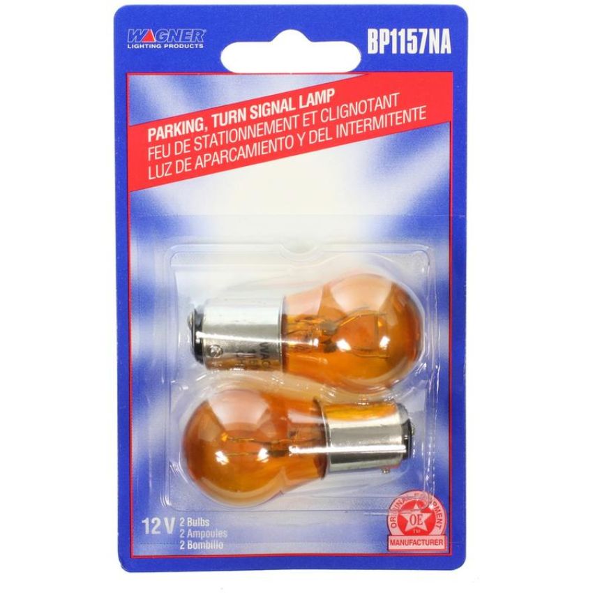 WAGNER LIGHTING BP1157NA Standard Multi-Purpose Light Bulb Card of 2
