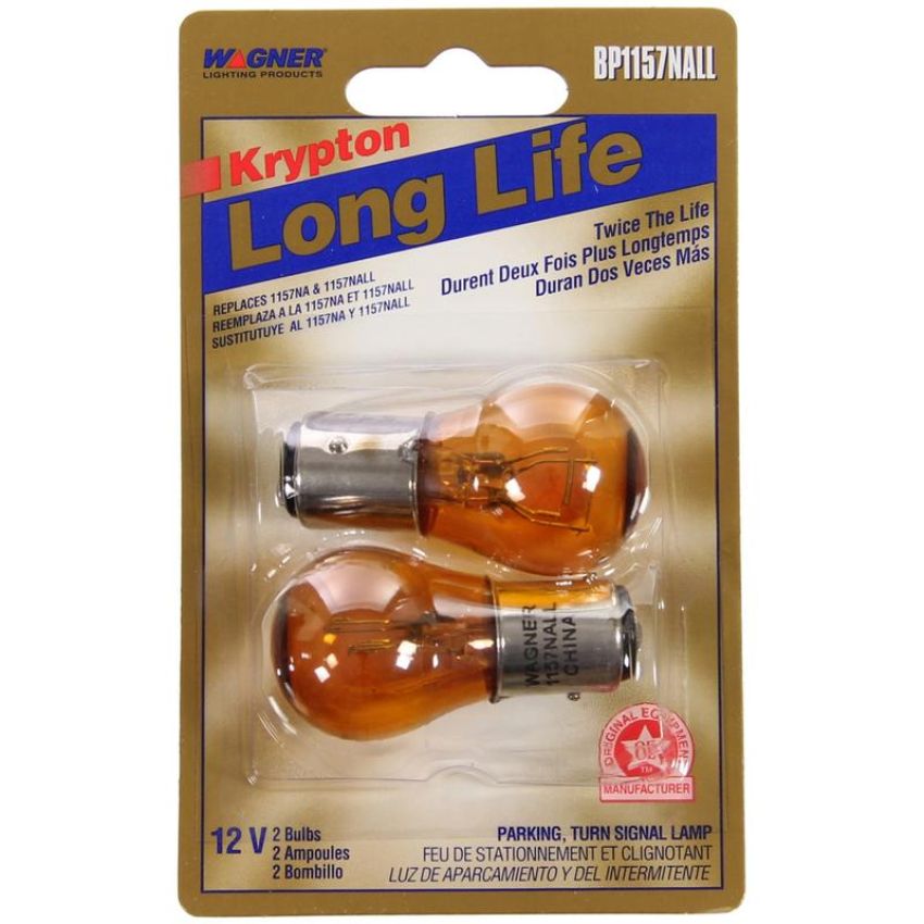 WAGNER LIGHTING BP1157NALL Long Life Multi-Purpose Light Bulb Card of 2