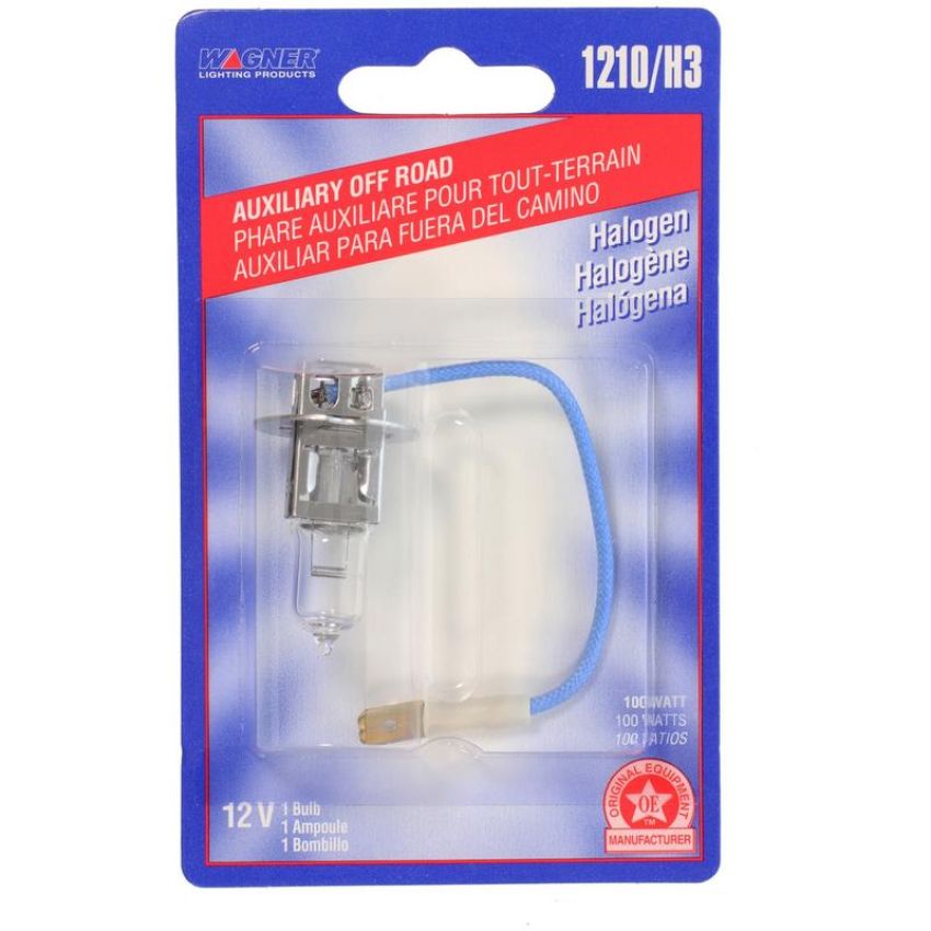 WAGNER LIGHTING BP1210/H3 Standard Multi-Purpose Light Bulb Card of 1