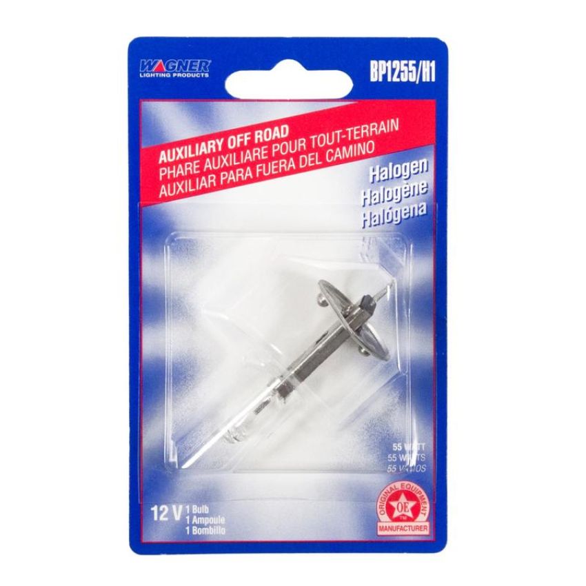 WAGNER LIGHTING BP1255/H1 Standard Multi-Purpose Light Bulb Card of 1