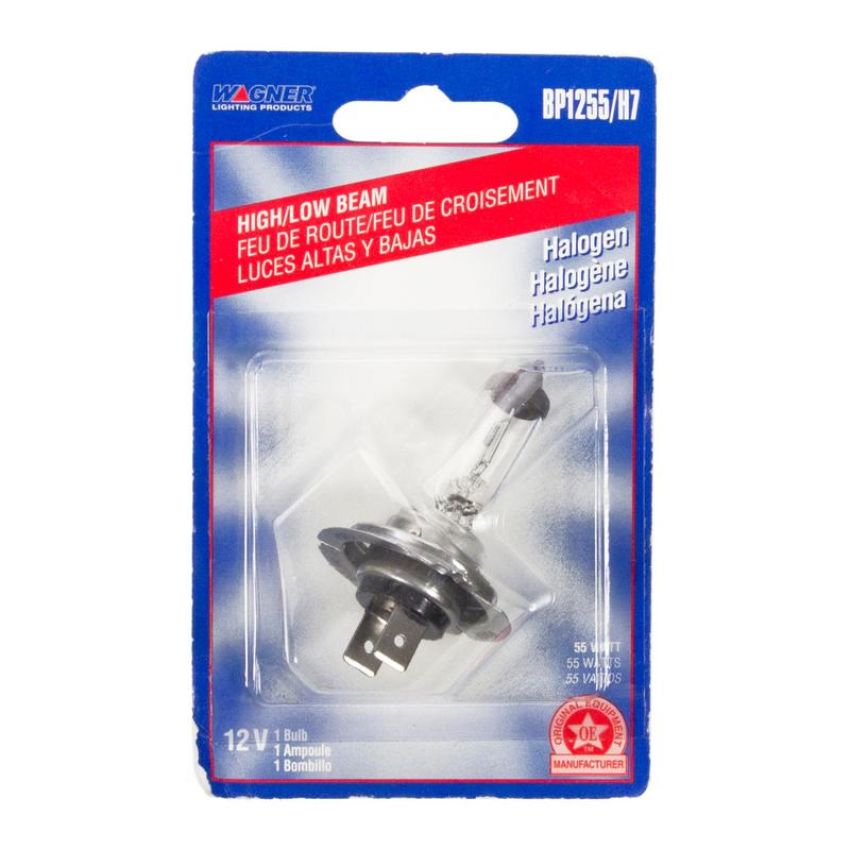 WAGNER LIGHTING BP1255/H7 Standard Multi-Purpose Light Bulb Card of 1