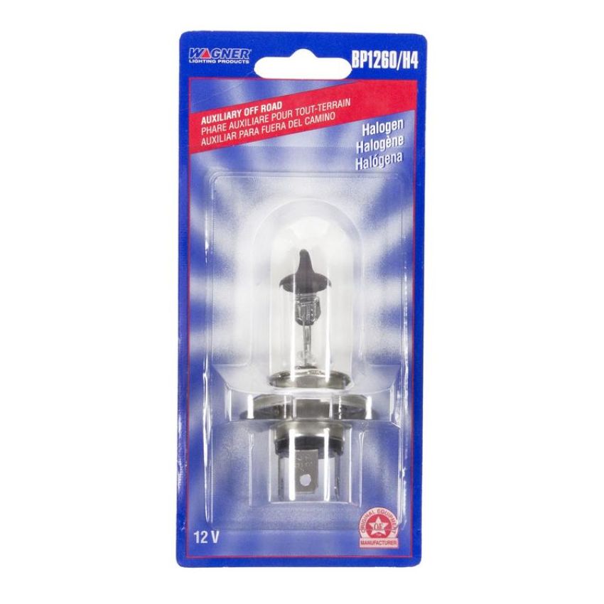 WAGNER LIGHTING BP1260/H4 Standard Multi-Purpose Light Bulb Card of 1