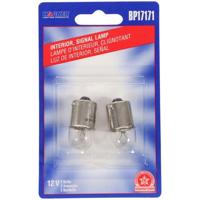 WAGNER LIGHTING BP17171 Standard Multi-Purpose Light Bulb Card of 2