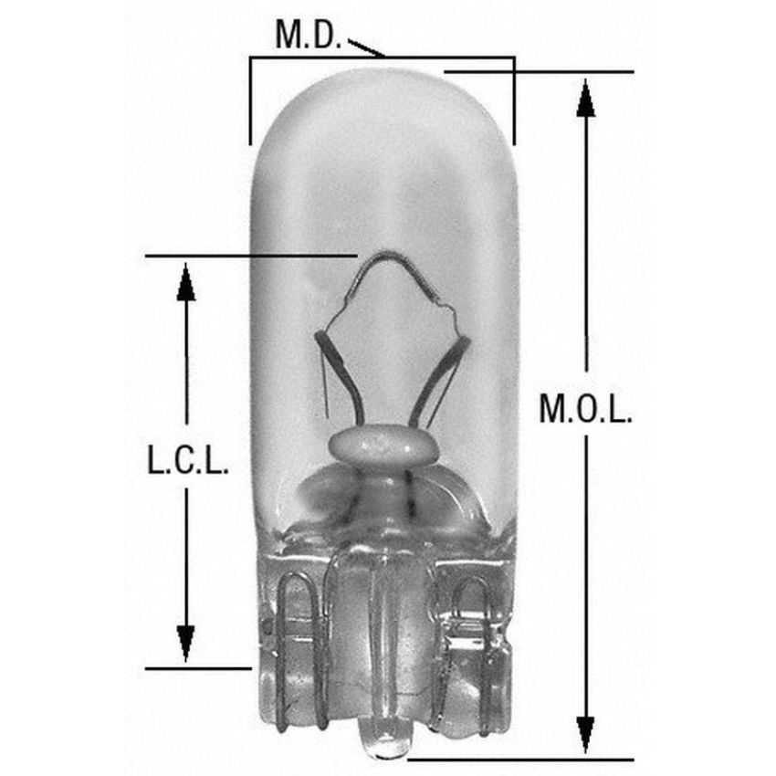 WAGNER LIGHTING BP17177 Standard Multi-Purpose Light Bulb Card of 2