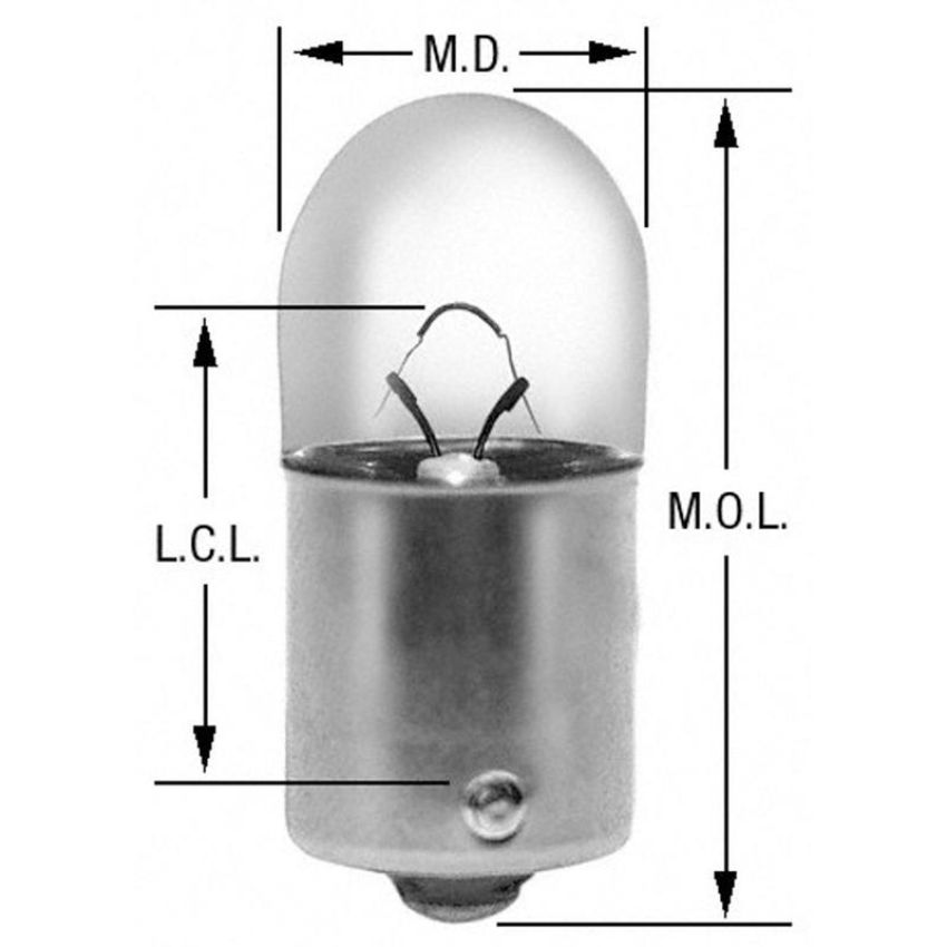 WAGNER LIGHTING BP17311 Standard Multi-Purpose Light Bulb Card of 2