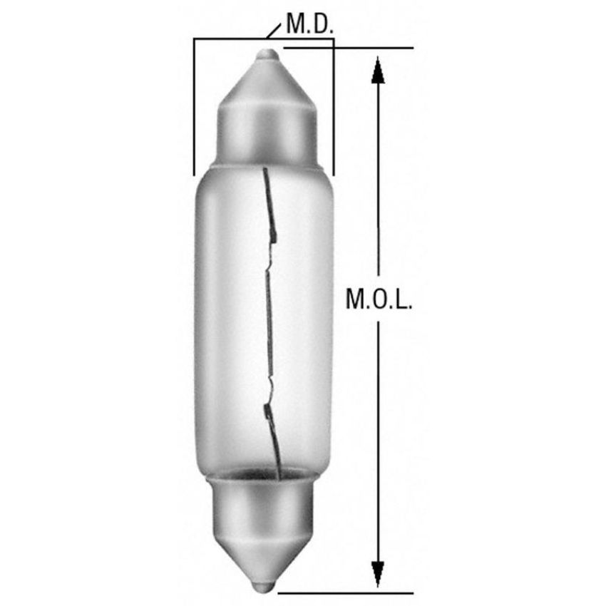 WAGNER LIGHTING BP17314 Standard Multi-Purpose Light Bulb Card of 2