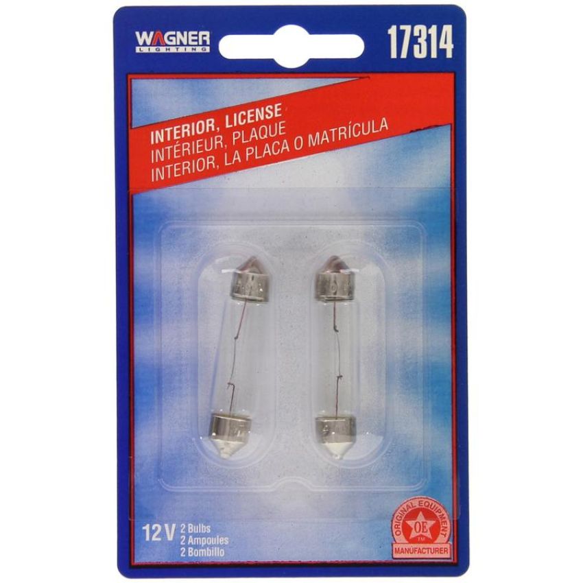 WAGNER LIGHTING BP17314 Standard Multi-Purpose Light Bulb Card of 2