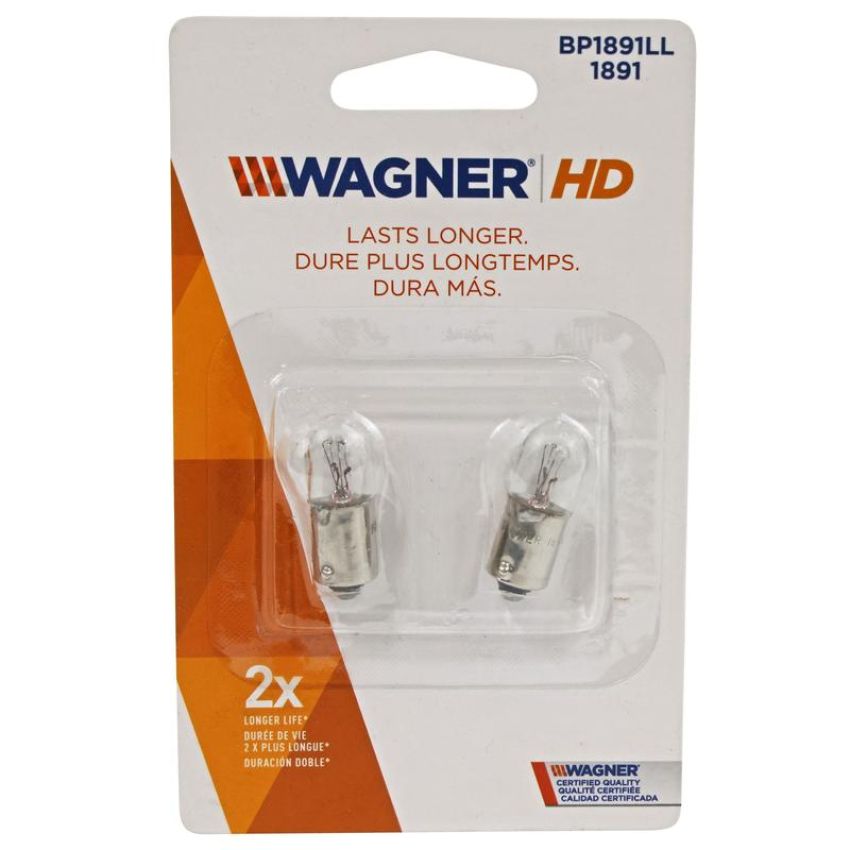 WAGNER LIGHTING BP1891LL Long Life Multi-Purpose Light Bulb Box of 10