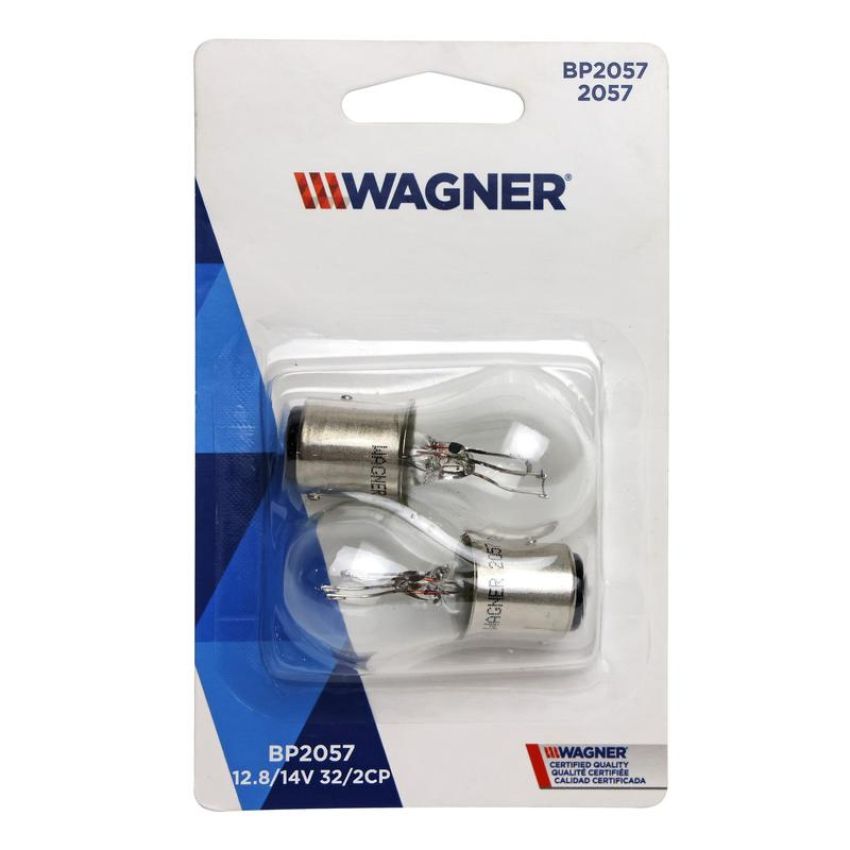 WAGNER LIGHTING BP2057 Standard Multi-Purpose Light Bulb Card of 2