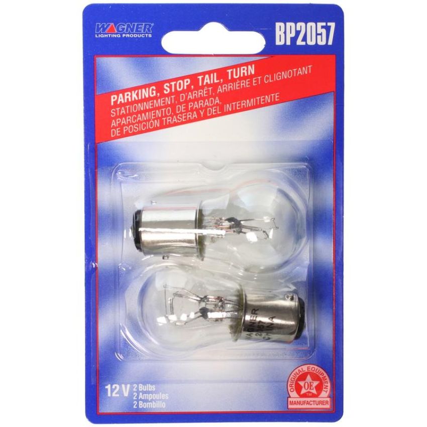 WAGNER LIGHTING BP2057 Standard Multi-Purpose Light Bulb Card of 2