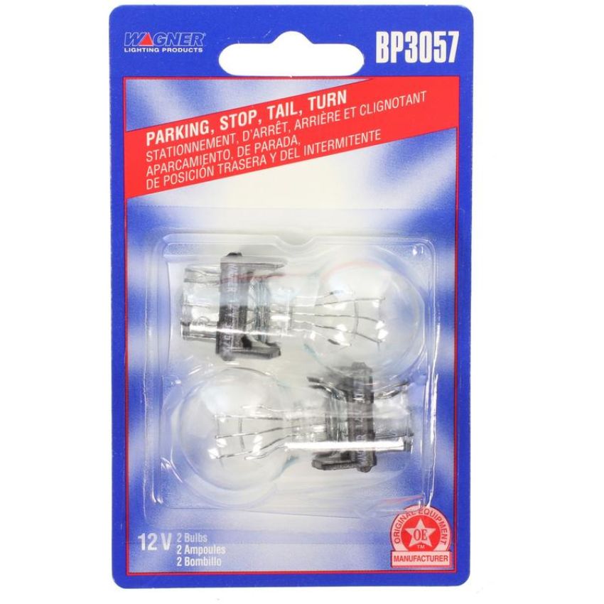 WAGNER LIGHTING BP3057 Standard Multi-Purpose Light Bulb Card of 2