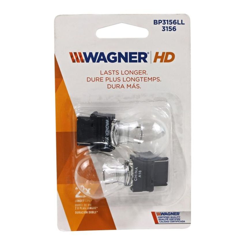 WAGNER LIGHTING BP3156LL Long Life Multi-Purpose Light Bulb Card of 2