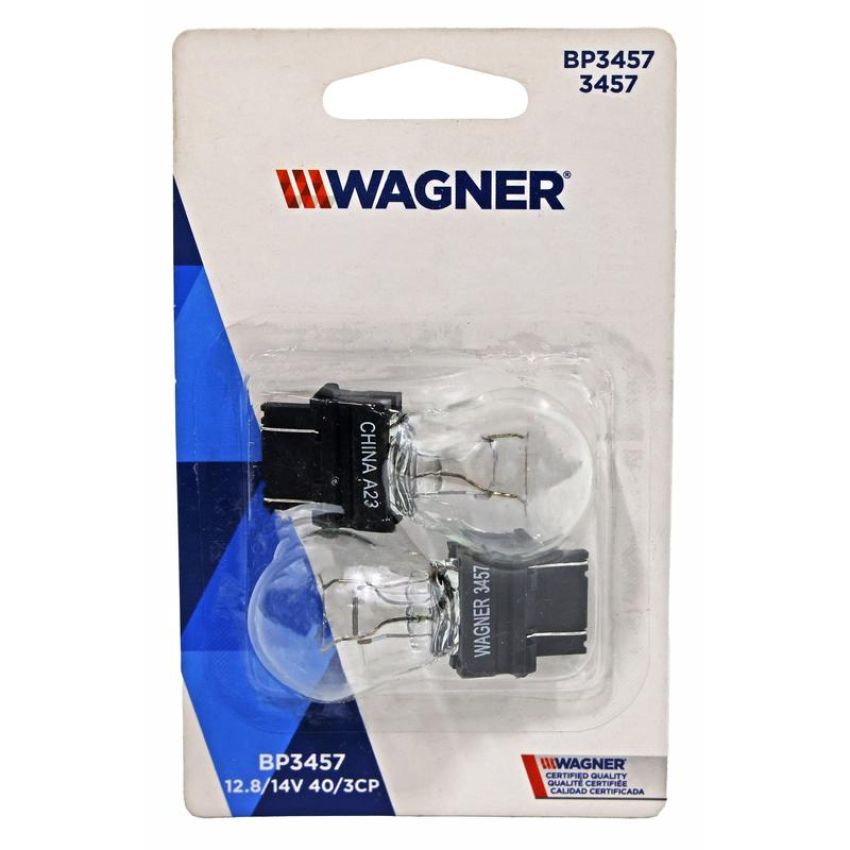 WAGNER LIGHTING BP3457 Standard Multi-Purpose Light Bulb Card of 2