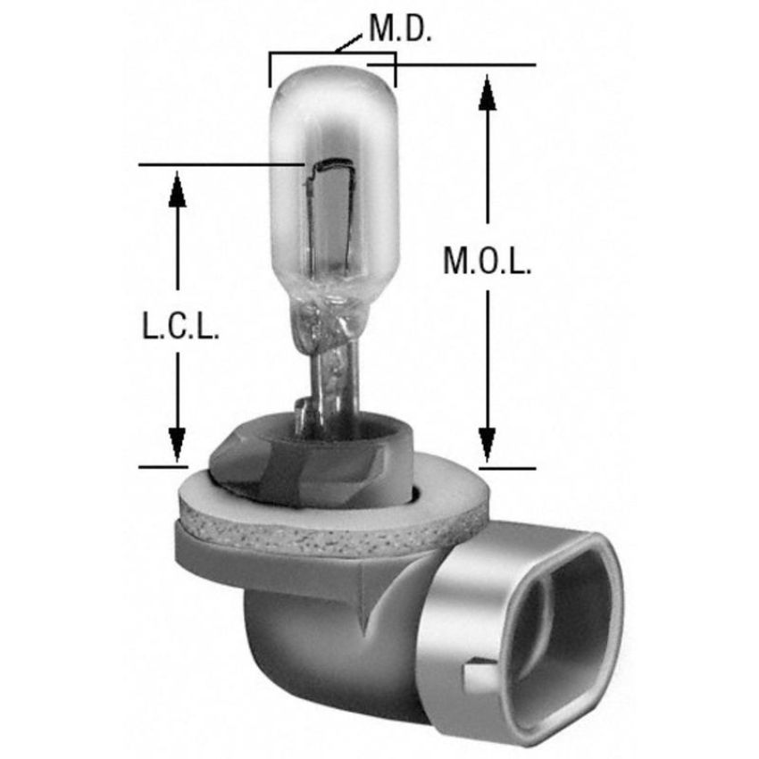 WAGNER LIGHTING BP894 Standard Multi-Purpose Light Bulb Card of 1