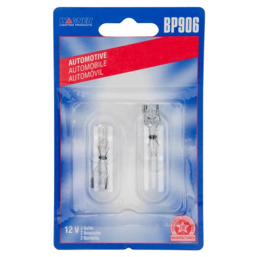 WAGNER LIGHTING BP906 Standard Multi-Purpose Light Bulb Card of 2