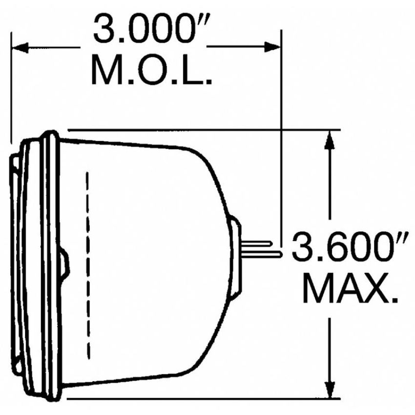 WAGNER LIGHTING H4703 Standard Multi-Purpose Light Bulb Box of 1