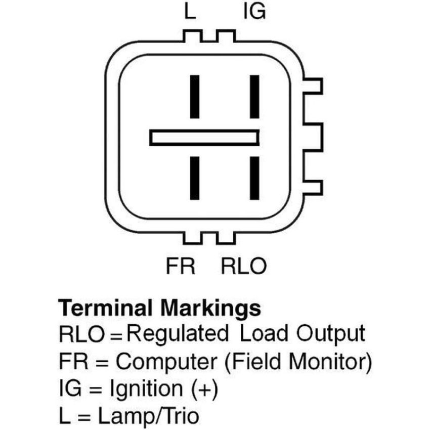 REMY ELECTRICAL 11328 Remanufactured Alternator