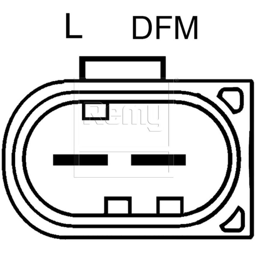 REMY ELECTRICAL 12434 Remanufactured Alternator
