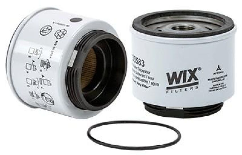 WIX FILTER 33583 WIX Spin On Fuel Water Separator w/ Open End Bottom