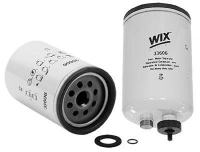 WIX FILTER 33606 WIX Spin-On Fuel/Water Separator Filter