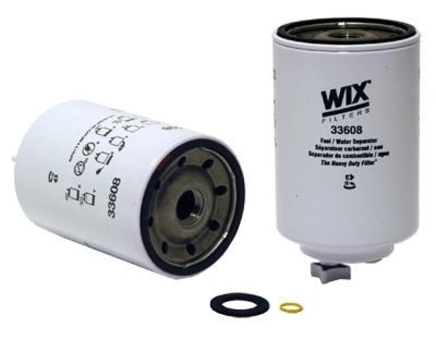 WIX FILTER 33608 WIX Spin-On Fuel/Water Separator Filter
