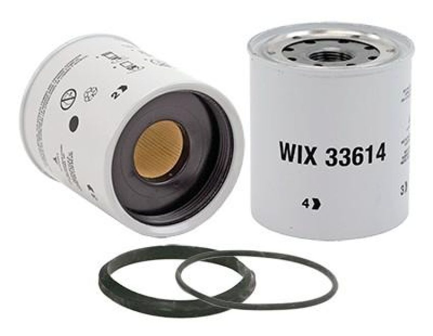 WIX FILTER 33614 WIX Spin On Fuel Water Separator w/ Open End Bottom