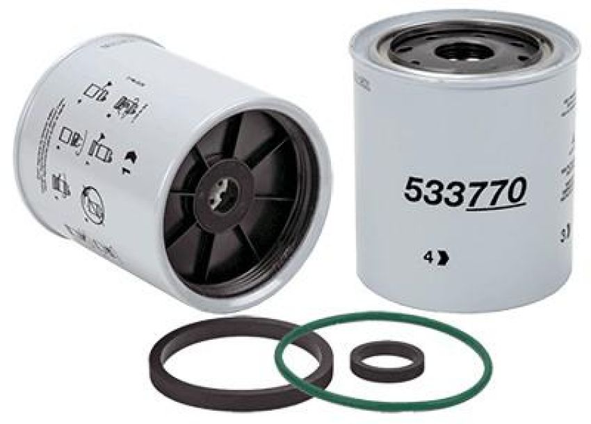 WIX FILTER 33770 WIX Spin On Fuel Water Separator w/ Open End Bottom