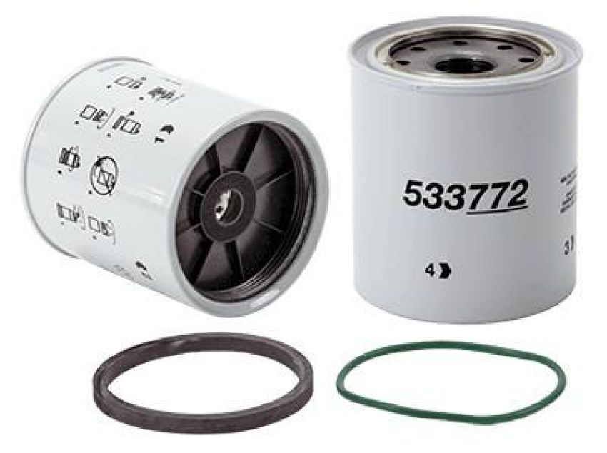 WIX FILTER 33772 WIX Spin On Fuel Water Separator w/ Open End Bottom